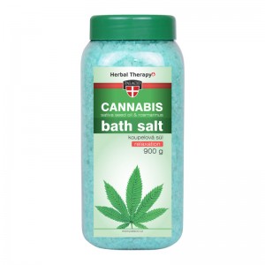 Cannabis Rosmarinus Vonios druska 900g. 